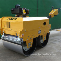 Manual vibrating hydraulic double drum road roller compactor vibratory roller FYL-S700